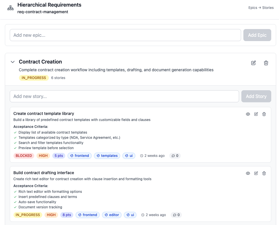 Requirements AI - PRD to sprint-ready stories